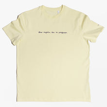 Mouchroma - banana light yellow - t-shirt - FGTONSILK - product