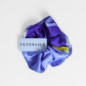 Summer - Silk Scrunchie - 100% greek silk - FGTONSILK