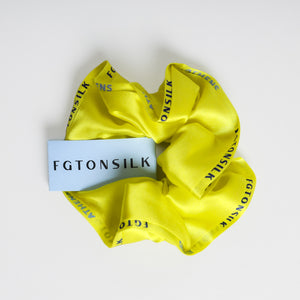 Summer - Silk Scrunchie - 100% greek silk - FGTONSILK