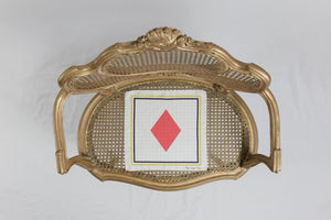 Artist's Rhomb - unisex pochette square 30 - greek silk scarf - fgtonsilk