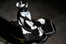 "B&W Cotton Paper Simplicity" giant scarf 140